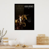 Madame Gertrude's Unicorn Poster (Keuken)