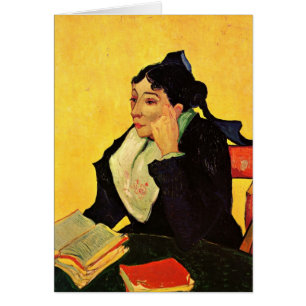 Madame Ginoux met Boeken van Vincent van Gogh