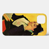 Madame Ginoux met Boeken van Vincent van Gogh Case-Mate iPhone Case (Achterkant (horizontaal))