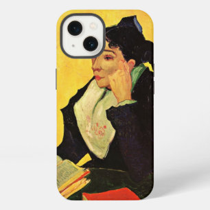 Madame Ginoux met boeken van Vincent van Gogh iPhone 13 Hoesje