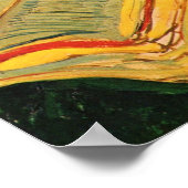 Madame Ginoux met Boeken van Vincent van Gogh Poster (Hoek)