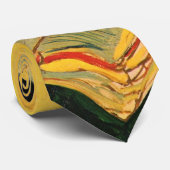 Madame Ginoux met Boeken van Vincent van Gogh Stropdas (Opgerold)