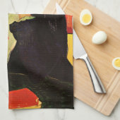 Madame Ginoux met Boeken van Vincent van Gogh Theedoek (Quarter Fold)