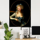 Madame Grand door Elisabeth Louise Vigée Le Brun Poster (Thuiskantoor)