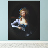 Madame Grand van Elisabeth Louise Vigee Le Brun Canvas Afdruk (Insitu (Houten vloer))