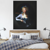 Madame Grand van Elisabeth Louise Vigee Le Brun Canvas Afdruk (Insitu (Slaapkamer))