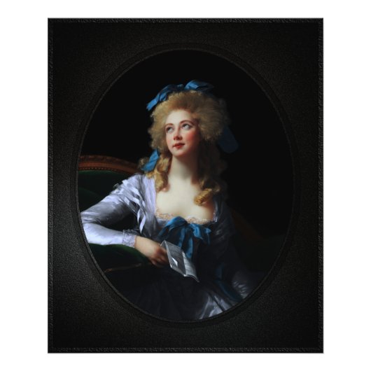 Madame Grand van Elisabeth Louise Vigee Le Brun Foto Afdruk (Voorkant)