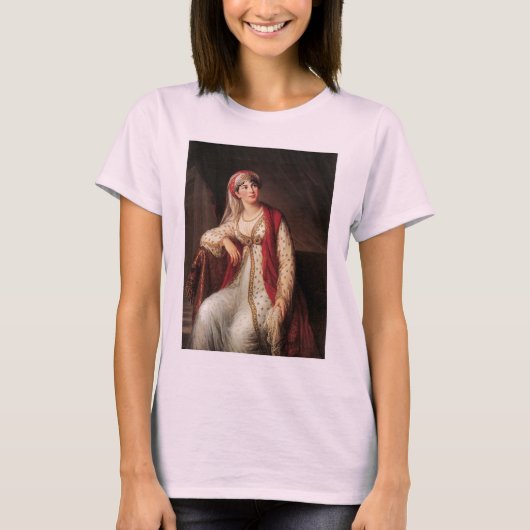 Madame Grassini in de rol van Zaïre T-shirt (Voorkant)