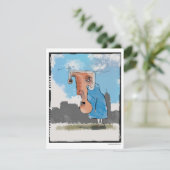 Madame Gronk's slechte haardag...Kaart Kaart (Staand voorkant)