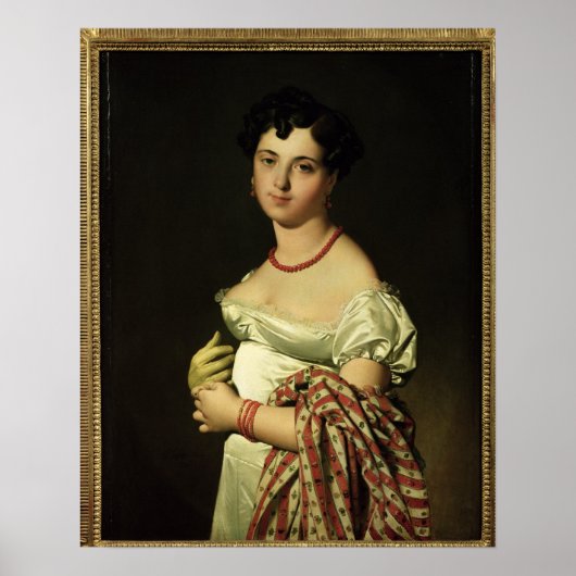 Madame Henri-Philippe-Joseph Panckouke 1811 Poster (Voorkant)