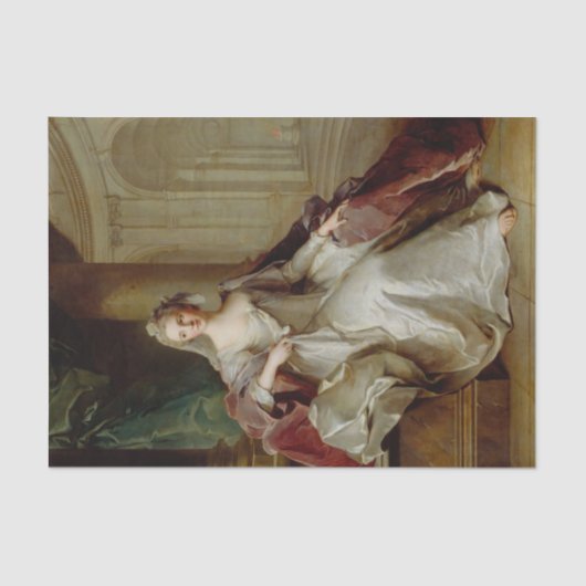 Madame Henriette de France als een Vestale Maagd Tissuepapier (Voorkant)