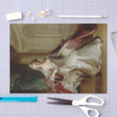 Madame Henriette de France als een Vestale Maagd Tissuepapier (Craft)