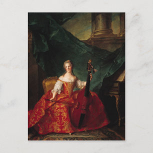 Madame Henriette de France voor de rechtbank Briefkaart