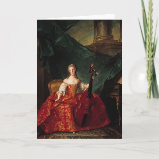 Madame Henriette de France voor de rechtbank Kaart (Voorkant)