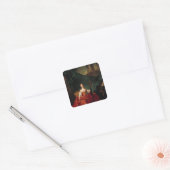 Madame Henriette de France voor de rechtbank Vierkante Sticker (Envelop)