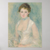 Madame Henriot van Auguste Renoir Poster (Voorkant)