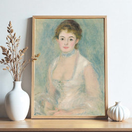 Madame Henriot van Auguste Renoir Poster