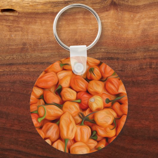 Madame Jeanette peppers verfeffect Sleutelhanger (Voorkant)