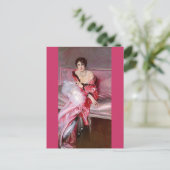 Madame Juillard - Boldini Briefkaart (Staand voorkant)