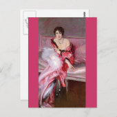 Madame Juillard - Boldini Briefkaart (Voorkant / Achterkant)