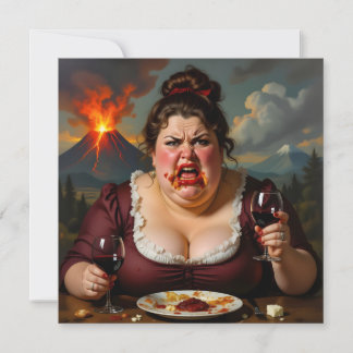 “Madame Lava-Cake”- She Blows At A Moments Notice