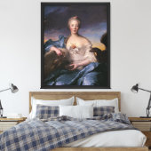 Madame Le Fèvre de Caumartin als Hebe Canvas Afdruk (Insitu (Slaapkamer))