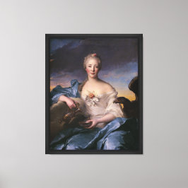 Madame Le Fèvre de Caumartin als Hebe Canvas Afdruk