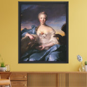 Madame Le Fèvre de Caumartin als Hebe Canvas Afdruk (Insitu (Woonkamer))