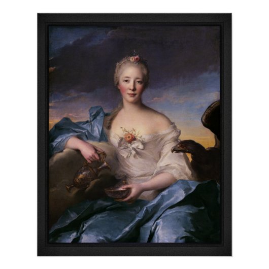 Madame Le Fèvre de Caumartin als Hebe Perfect Poster (Voorkant)