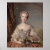 Madame Louise de France – Jean-Marc Nattier Poster (Voorkant)