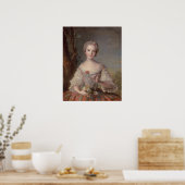 Madame Louise de France – Jean-Marc Nattier Poster (Keuken)
