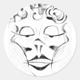 Madame Macabre Ronde Sticker