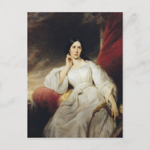Madame Malibran in de Rol van Desdemona, 1830 Briefkaart