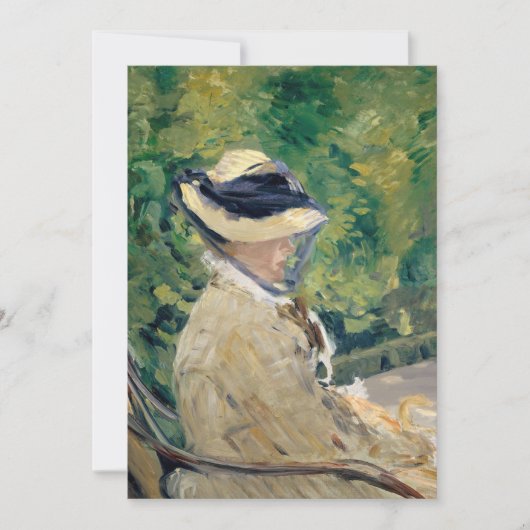 Madame Manet | Édouard Manet (Voorkant)
