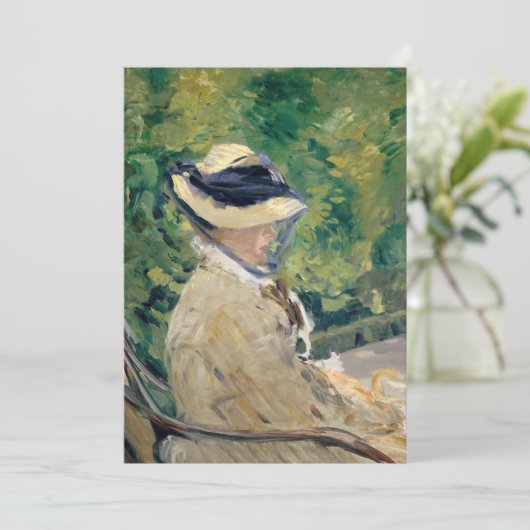 Madame Manet | Édouard Manet (Staand voorkant)