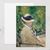 Madame Manet | Édouard Manet (Voorkant / Achterkant)