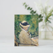 Madame Manet | Édouard Manet Briefkaart (Staand voorkant)