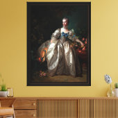 Madame Marguerite Bergeret Canvas Afdruk (Insitu (Woonkamer))
