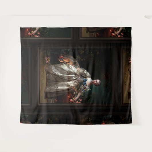 Madame Marguerite Bergeret Wandkleed (Voorkant (horizontaal))