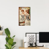 Madame McCabes Corsets ad Poster (Thuiskantoor)