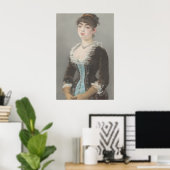 Madame Michel-Lévy - Edouard Manet Fine Art Poster (Thuiskantoor)