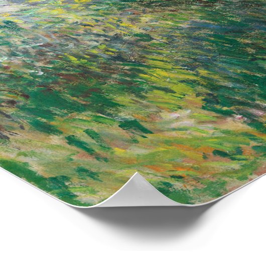 Madame Monet en haar zoon door Claude Monet Poster (Hoek)