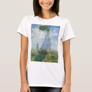 Madame Monet en haar zoon door Claude Monet T-shirt