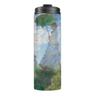 Madame Monet en haar zoon door Claude Monet Thermosbeker