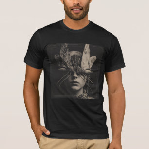 Madame Moth - Gotische beeldende kunst T-shirt