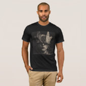 Madame Moth - Gotische beeldende kunst T-shirt (Voorkant volledig)