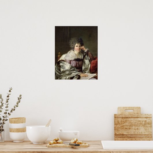 Madame Nicaise Perrin, nee Catherine Deleuze Poster (Keuken)