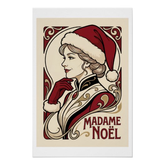 Madame Noel Perfect Poster (Voorkant)