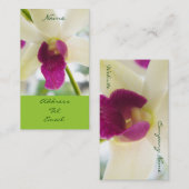Madame Orchid Visitekaartje (Voorkant / Achterkant)
