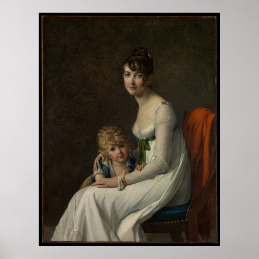 Madame Philippe Panon Desbassayns de Richemont Poster (Voorkant)